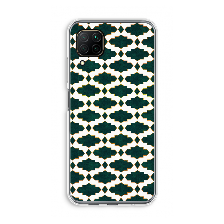 Moroccan tiles: Huawei P40 Lite Transparant Hoesje