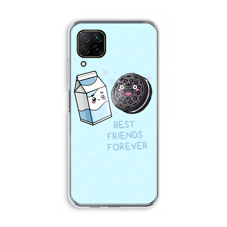 Best Friend Forever: Huawei P40 Lite Transparant Hoesje