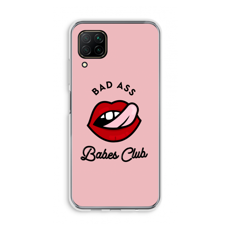 Badass Babes Club: Huawei P40 Lite Transparant Hoesje