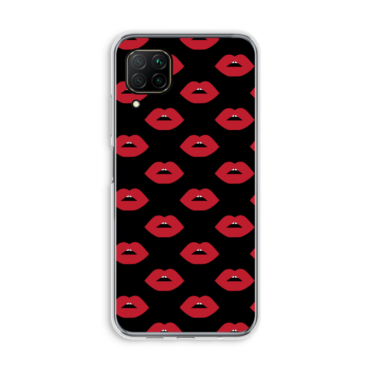 Lips: Huawei P40 Lite Transparant Hoesje