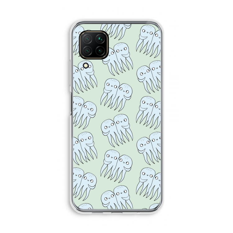 Octopussen: Huawei P40 Lite Transparant Hoesje
