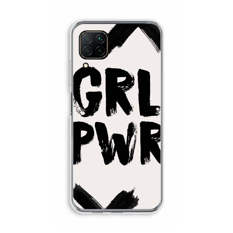 Girl Power #2: Huawei P40 Lite Transparant Hoesje