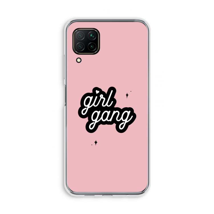 Girl Gang: Huawei P40 Lite Transparant Hoesje
