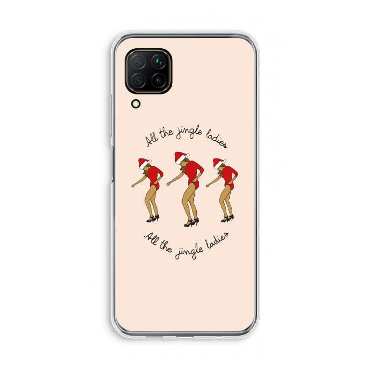 Jingle Ladies: Huawei P40 Lite Transparant Hoesje