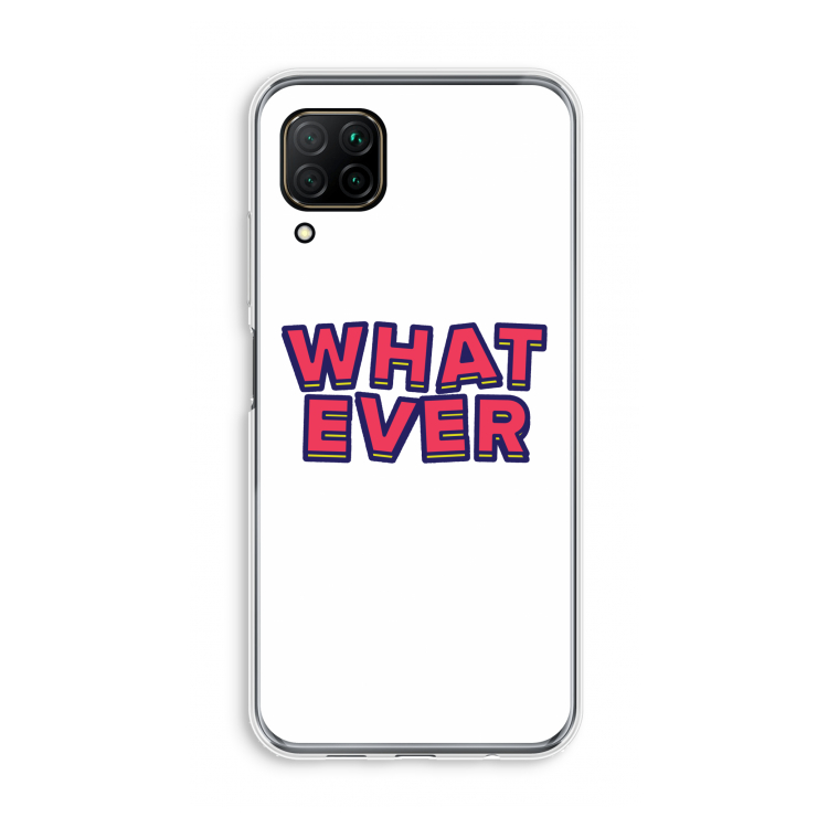 Whatever: Huawei P40 Lite Transparant Hoesje