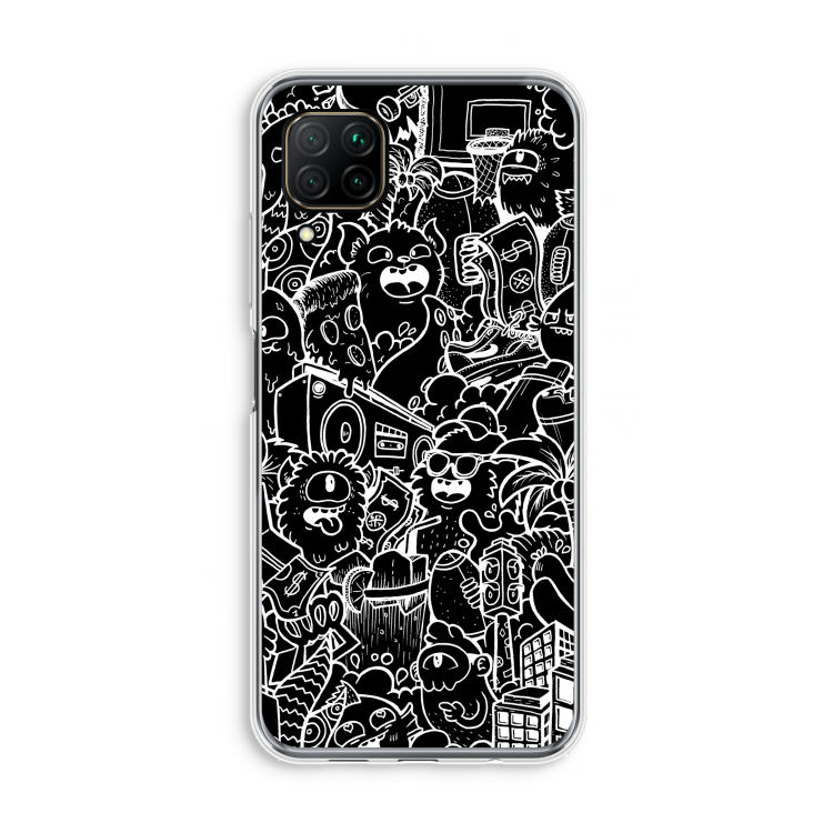 Vexx Black City : Huawei P40 Lite Transparant Hoesje