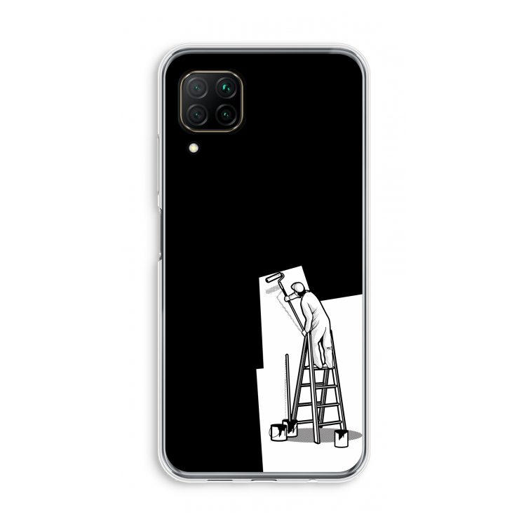 Musketon Painter: Huawei P40 Lite Transparant Hoesje