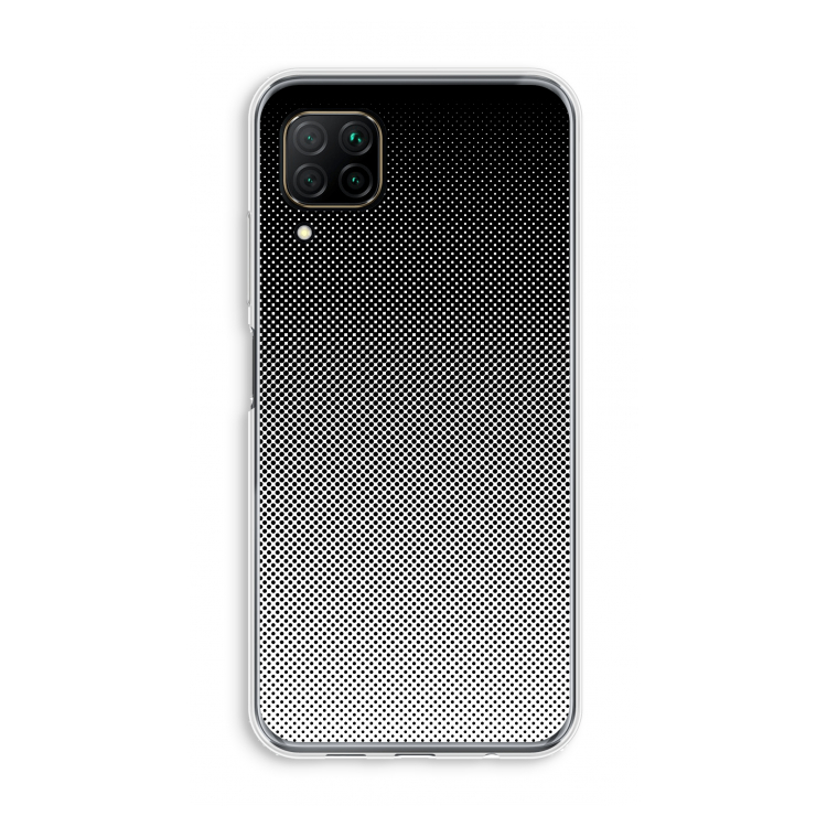 Musketon Halftone: Huawei P40 Lite Transparant Hoesje