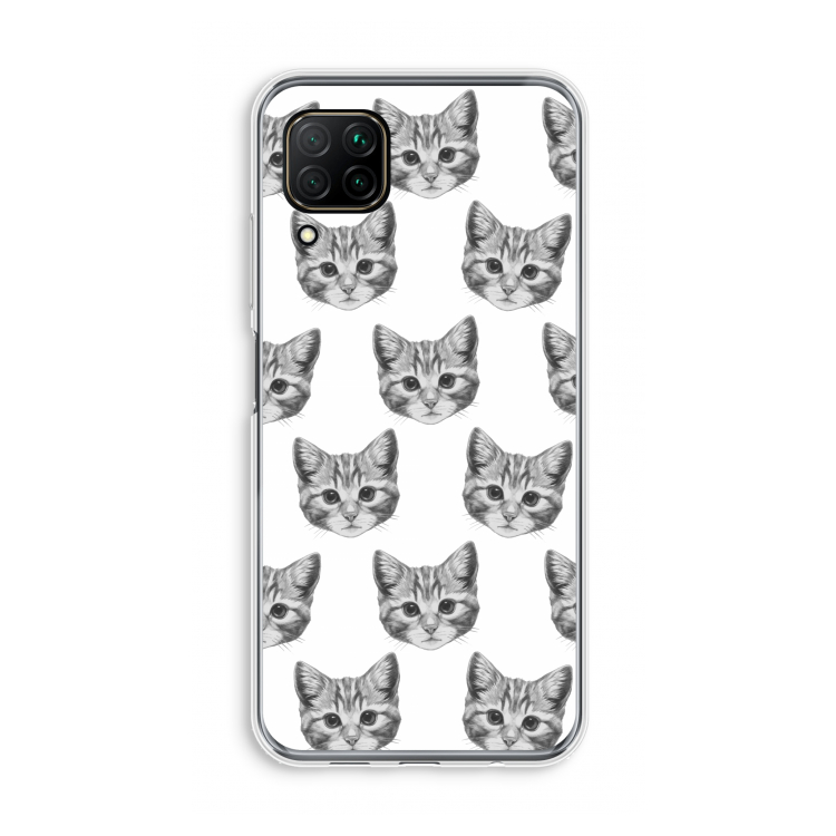 Kitten: Huawei P40 Lite Transparant Hoesje