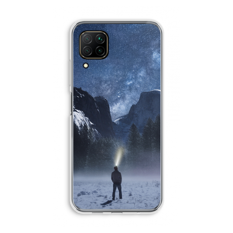 Wanderlust: Huawei P40 Lite Transparant Hoesje