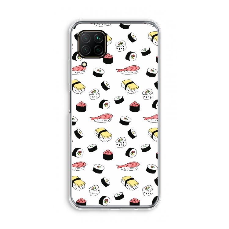 Sushi time: Huawei P40 Lite Transparant Hoesje
