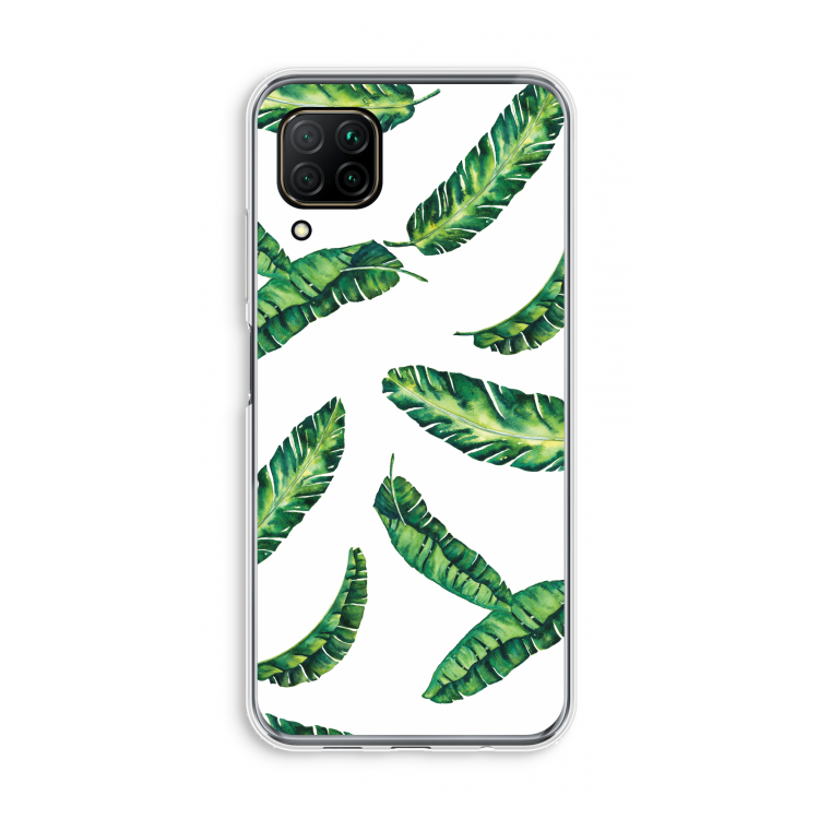Lange bladeren: Huawei P40 Lite Transparant Hoesje