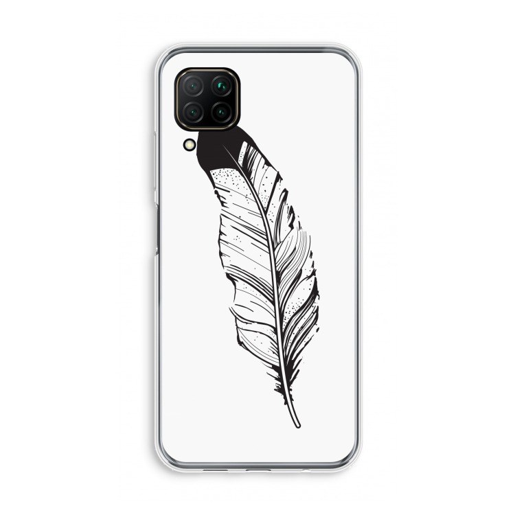 Pluim: Huawei P40 Lite Transparant Hoesje