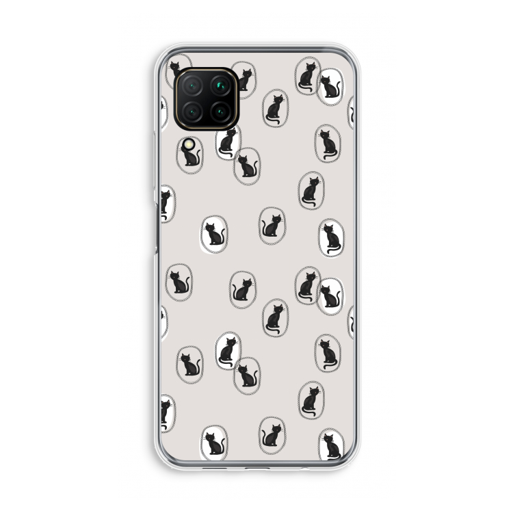 Miauw: Huawei P40 Lite Transparant Hoesje