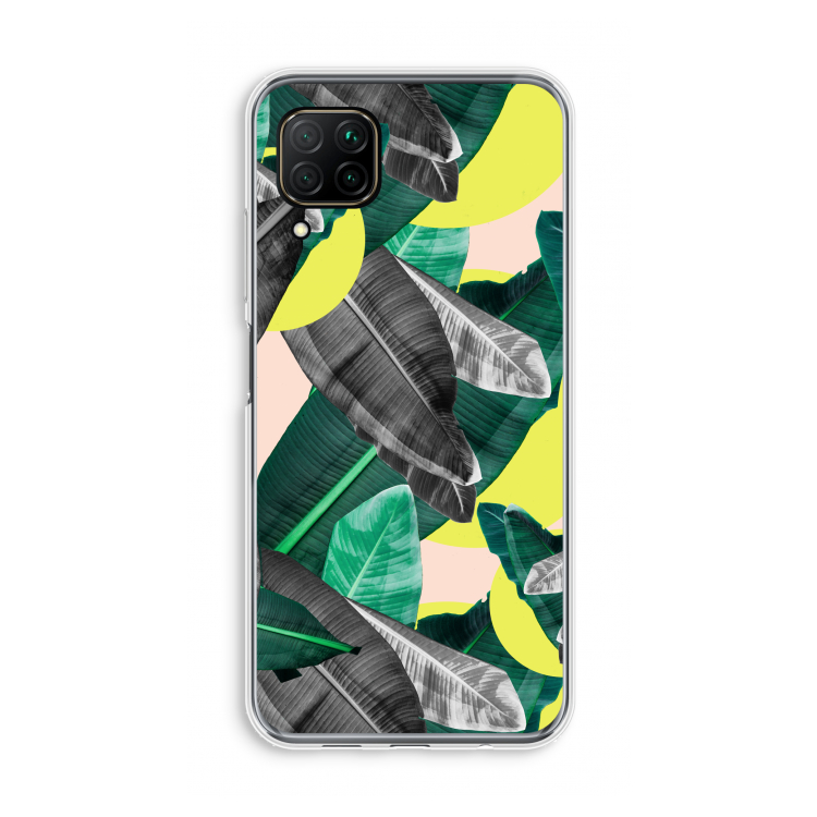 Fantasie jungle: Huawei P40 Lite Transparant Hoesje