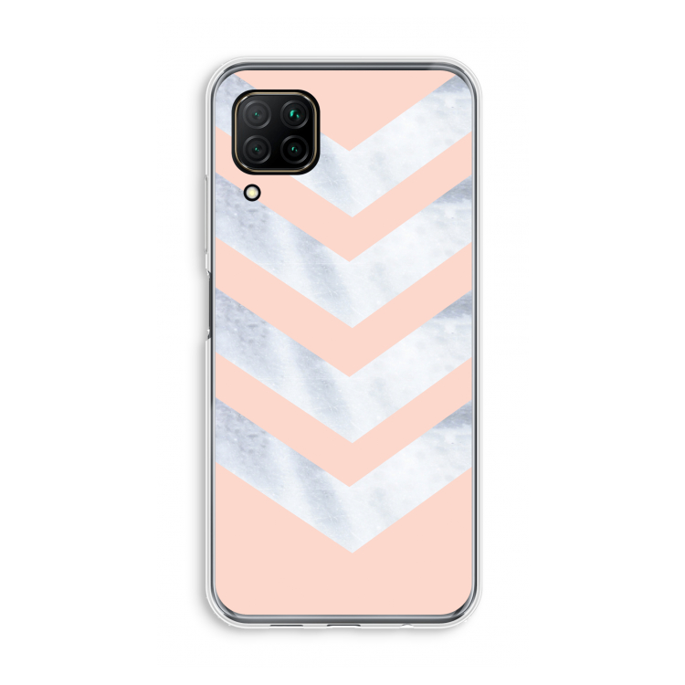 Marmeren pijlen: Huawei P40 Lite Transparant Hoesje