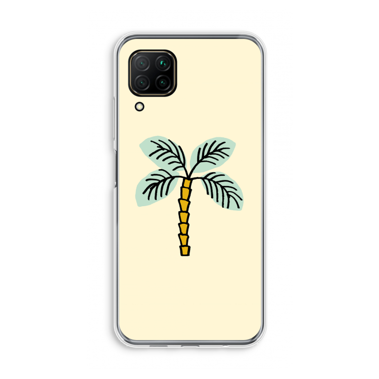 Palmboom: Huawei P40 Lite Transparant Hoesje