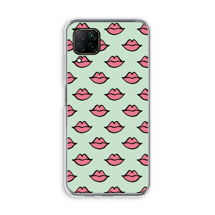 Lipjes: Huawei P40 Lite Transparant Hoesje
