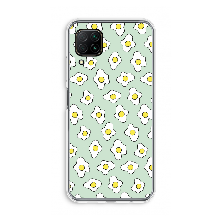 Spiegeleitjes: Huawei P40 Lite Transparant Hoesje