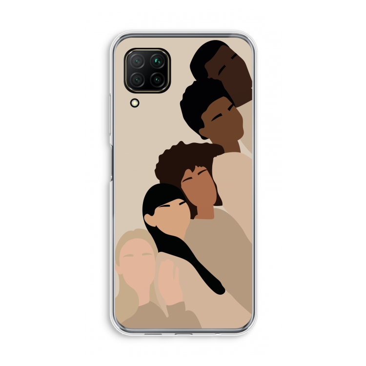 Sweet creatures: Huawei P40 Lite Transparant Hoesje