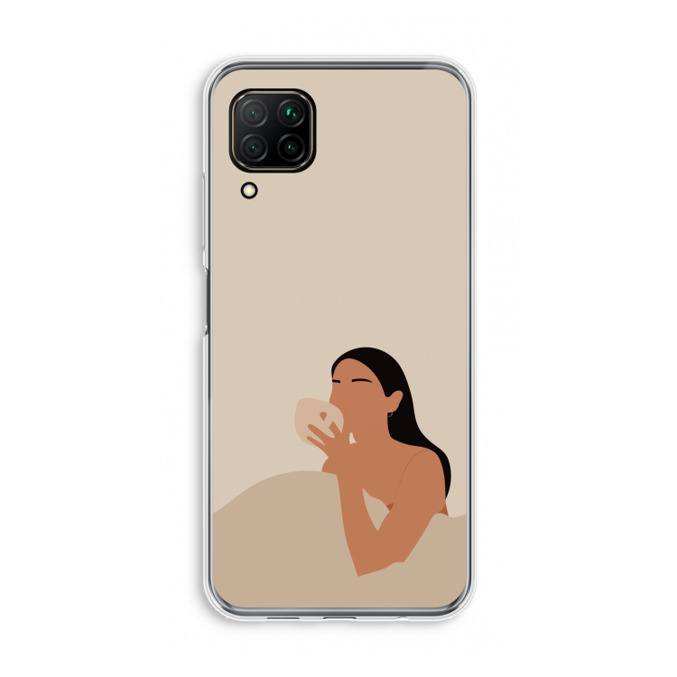 Fresh coffee: Huawei P40 Lite Transparant Hoesje