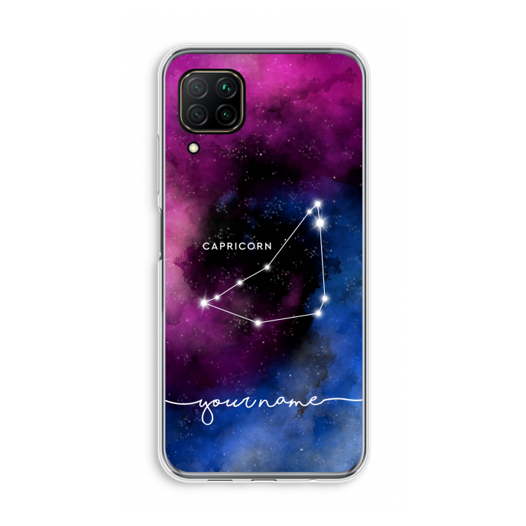 Sterrenbeeld - Donker: Huawei P40 Lite Transparant Hoesje