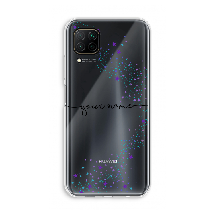 Sterren: Huawei P40 Lite Transparant Hoesje