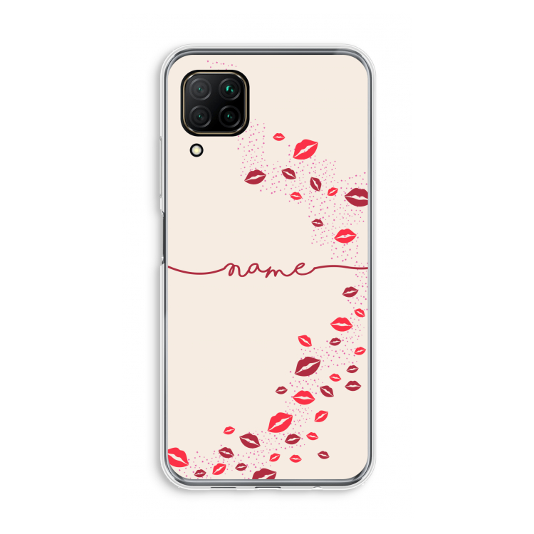 Kusjes: Huawei P40 Lite Transparant Hoesje