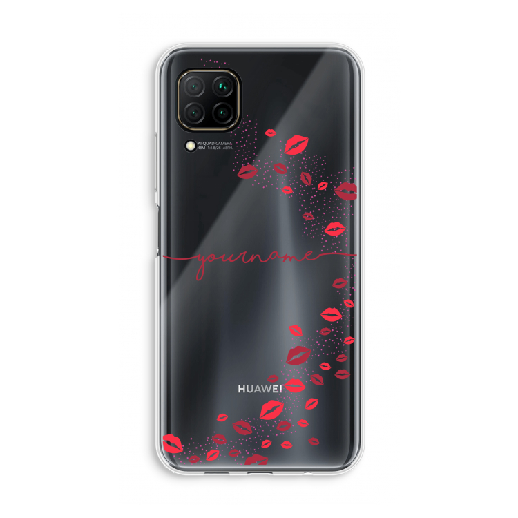 Kusjes: Huawei P40 Lite Transparant Hoesje