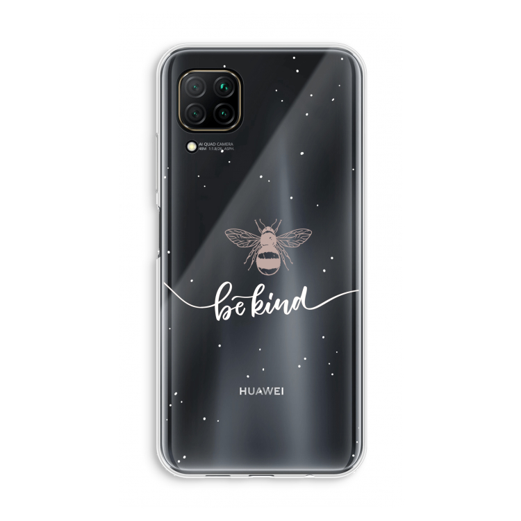 Be(e) kind: Huawei P40 Lite Transparant Hoesje