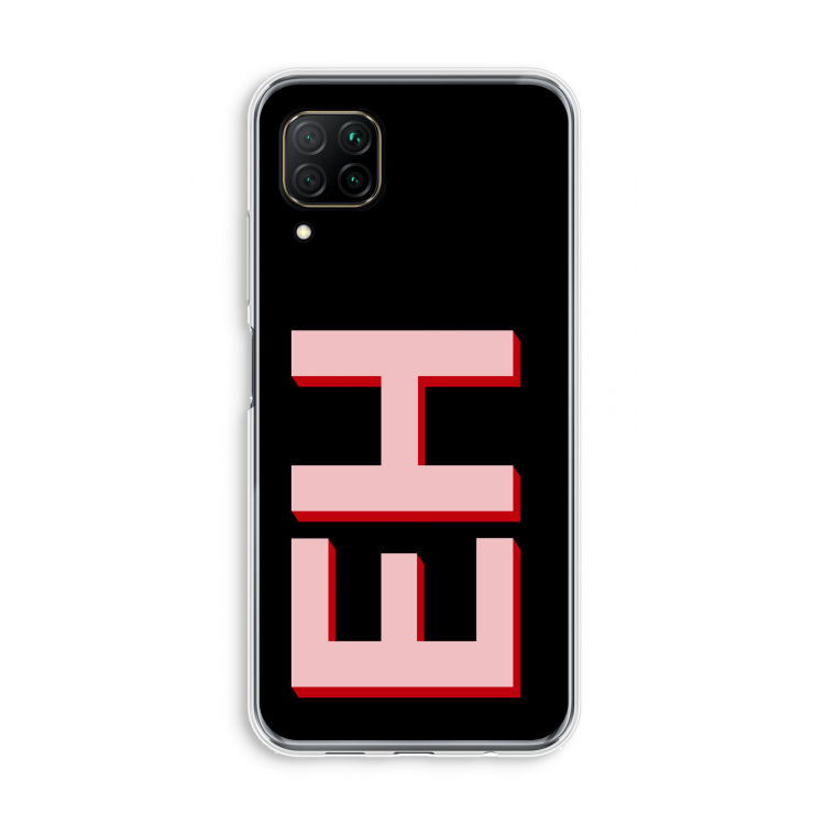 Monogram: Huawei P40 Lite Transparant Hoesje