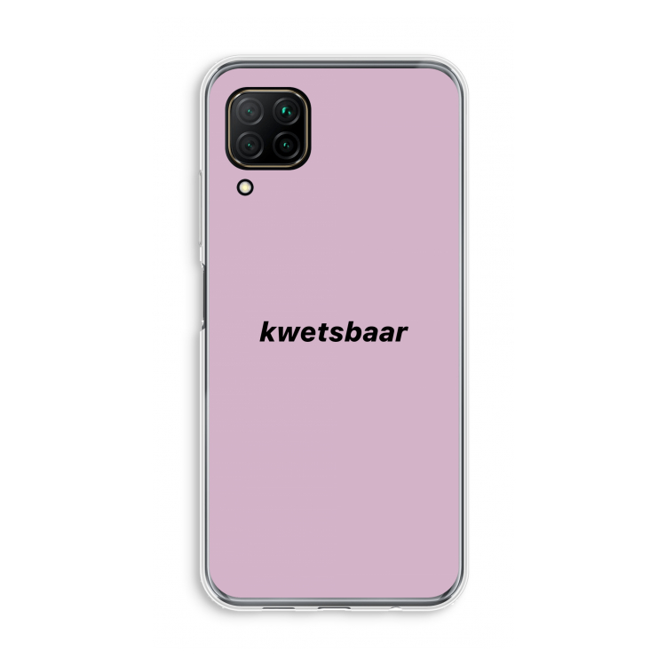 kwetsbaar: Huawei P40 Lite Transparant Hoesje