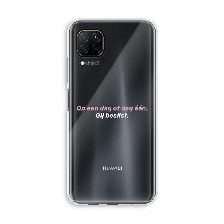 gij beslist: Huawei P40 Lite Transparant Hoesje