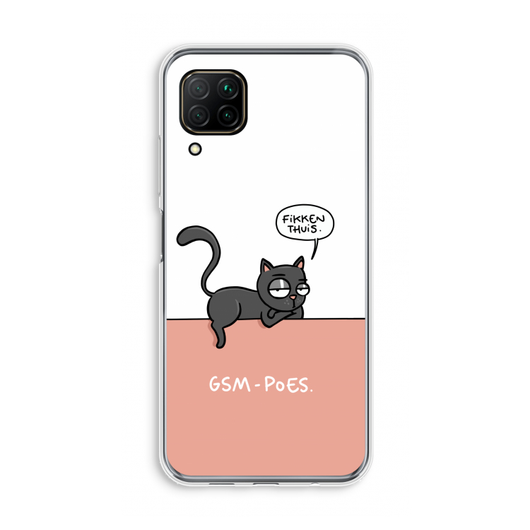 GSM poes: Huawei P40 Lite Transparant Hoesje
