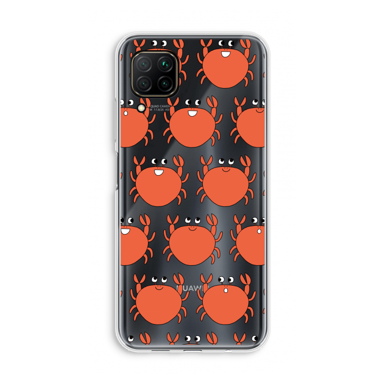 Krab: Huawei P40 Lite Transparant Hoesje