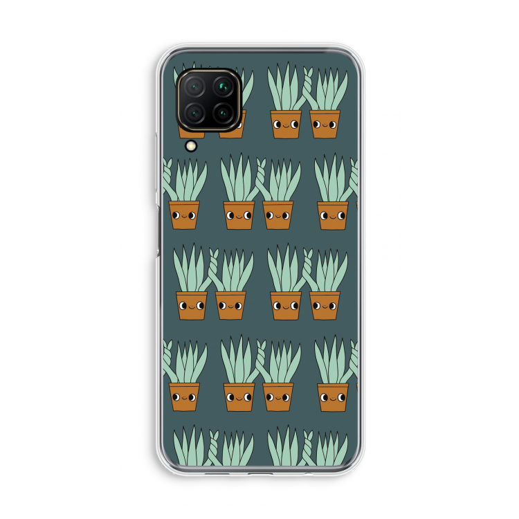 Sansevieria: Huawei P40 Lite Transparant Hoesje