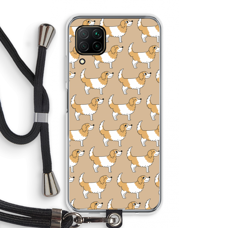 Doggy: Huawei P40 Lite Transparant Hoesje met koord