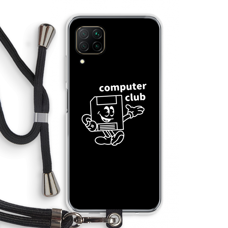 Floppyhead: Huawei P40 Lite Transparant Hoesje met koord