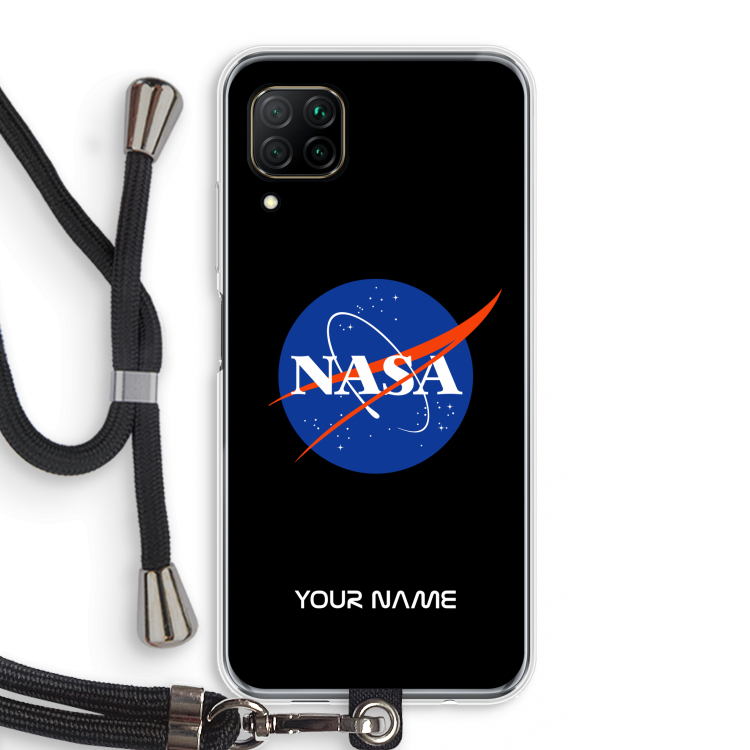 NASA: Huawei P40 Lite Transparant Hoesje met koord