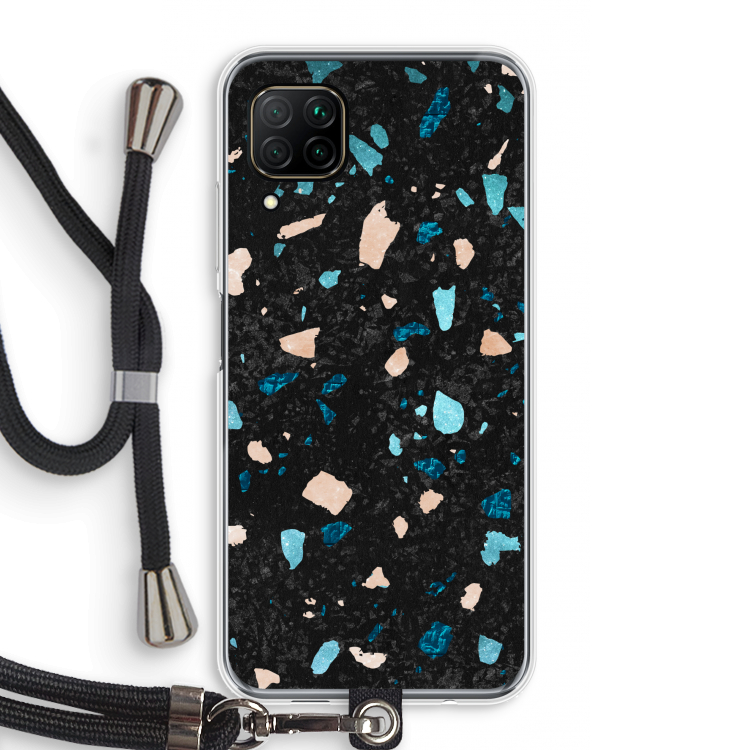 Terrazzo N°11: Huawei P40 Lite Transparant Hoesje met koord