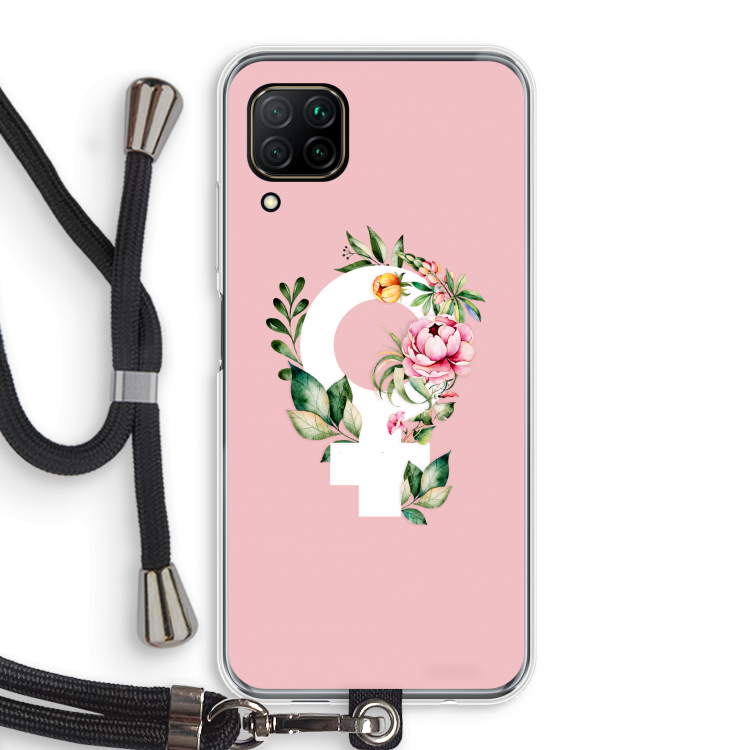 Venus: Huawei P40 Lite Transparant Hoesje met koord
