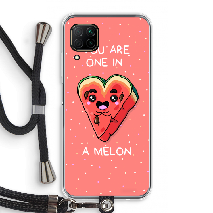 One In A Melon: Huawei P40 Lite Transparant Hoesje met koord
