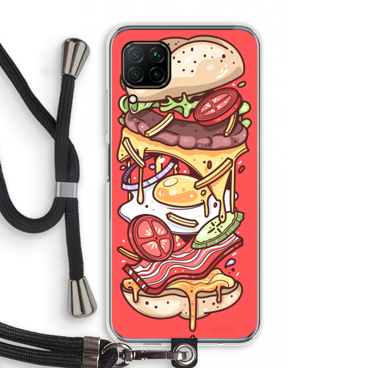 Diet Coke Please: Huawei P40 Lite Transparant Hoesje met koord