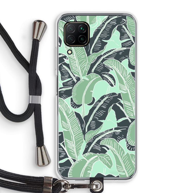 This Sh*t Is Bananas: Huawei P40 Lite Transparant Hoesje met koord