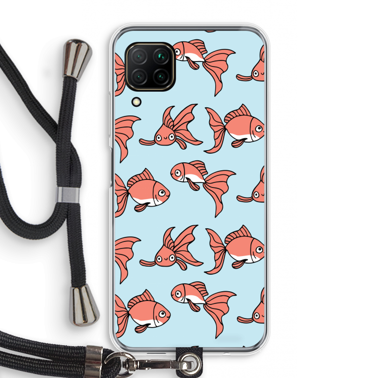 Blub: Huawei P40 Lite Transparant Hoesje met koord