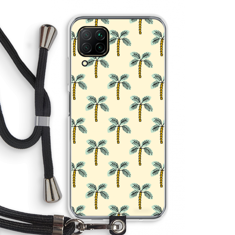 Paradise: Huawei P40 Lite Transparant Hoesje met koord