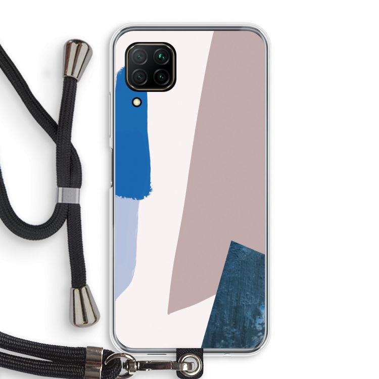 Lapis: Huawei P40 Lite Transparant Hoesje met koord