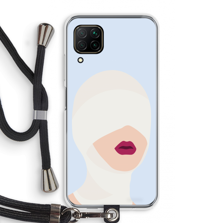 Incognito: Huawei P40 Lite Transparant Hoesje met koord