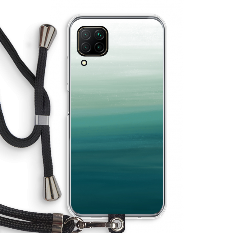 Ocean: Huawei P40 Lite Transparant Hoesje met koord