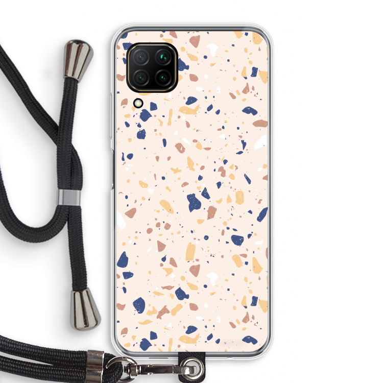 Terrazzo N°23: Huawei P40 Lite Transparant Hoesje met koord